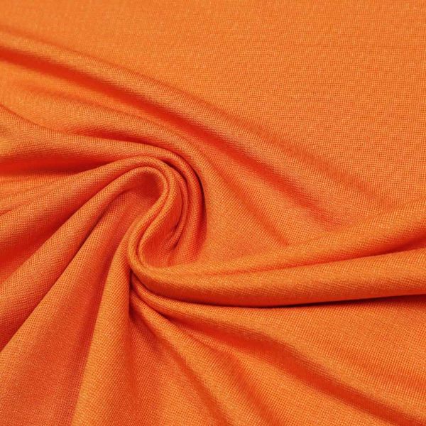 Sommersweat Stoff uni - orange (2.Wahl) Extra breit !