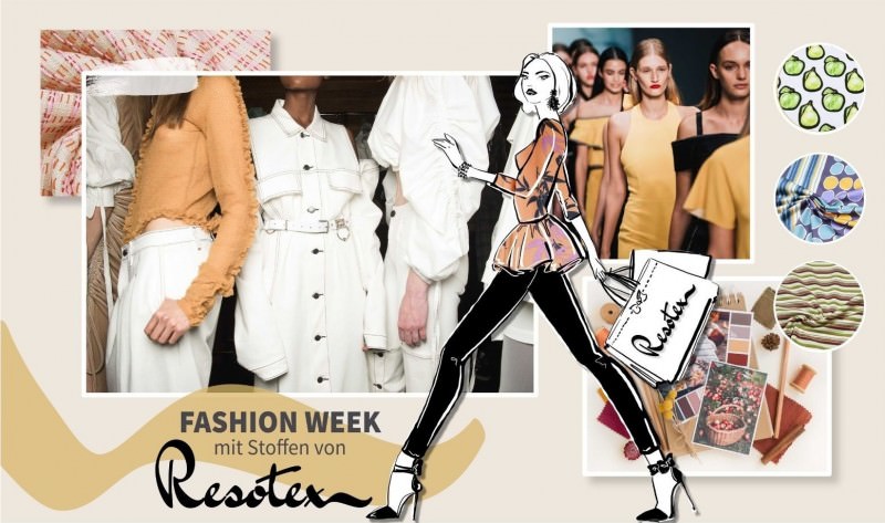 Inspirationen: Stoffe wie von der Fashion Week 2021