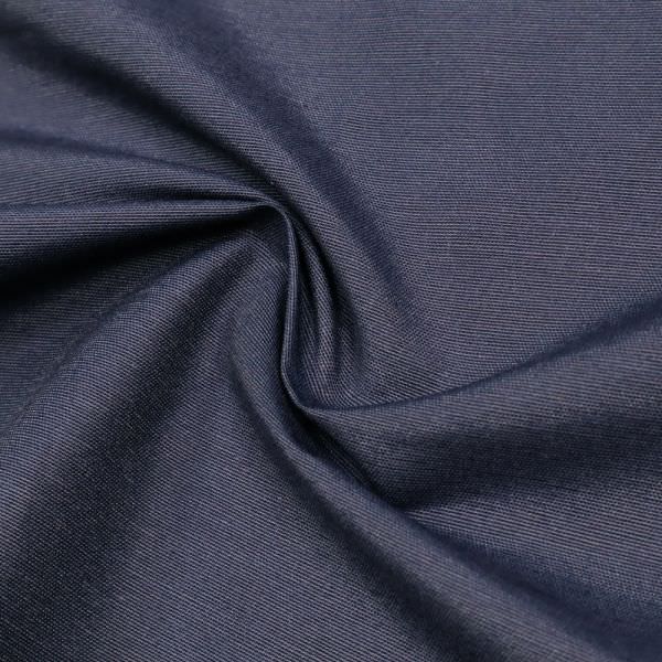 Dekostoff Baumwoll-Mix Rips Struktur uni - marineblau (Extra breit - 280 cm !)