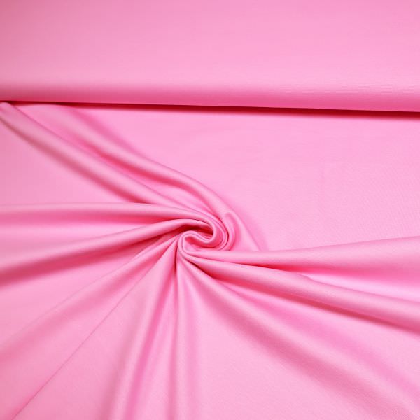 Baumwolljersey uni - pink
