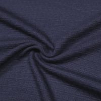 Viskose- Feinstrick-Jersey Waffeloptik - dunkelblau
