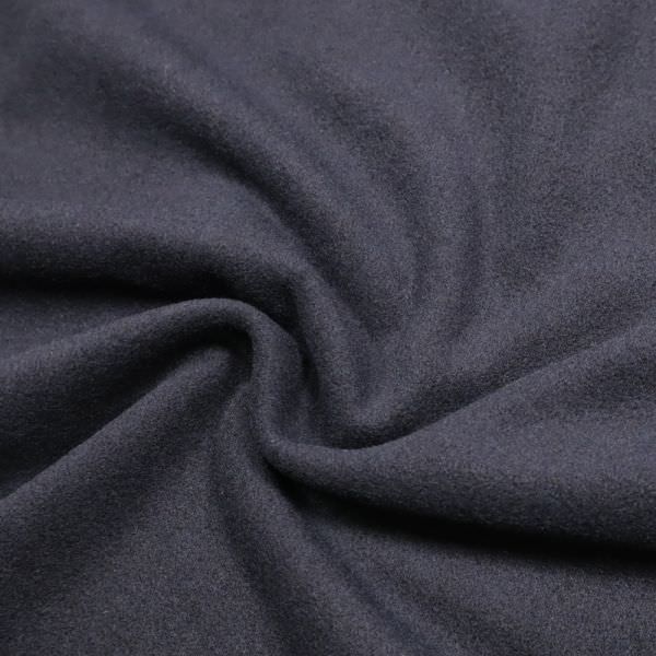 Mantelvelour Melange - nachtblau/dunkelblau