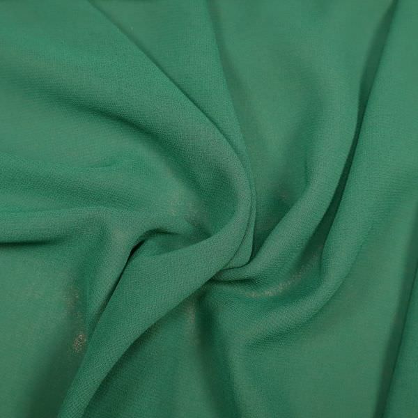 Chiffon uni - smaragdgrün