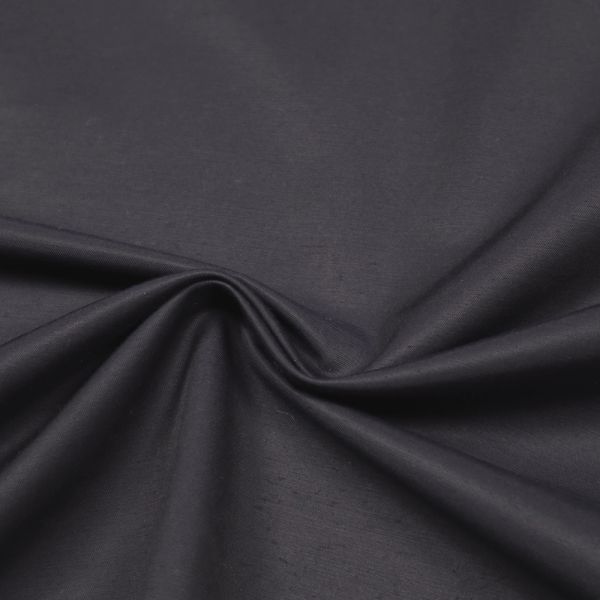 Baumwolle-Polyester Mix Jackenstoff Changierend & mit Lotuseffekt - schwarz/nachtblau