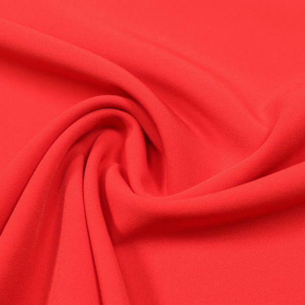 Power Stretch Hosen- und Kleiderstoff uni - rot