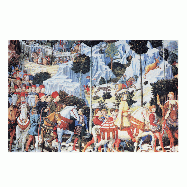 Kunstdruck auf Baumwoll-Köper PANEL - multicolor