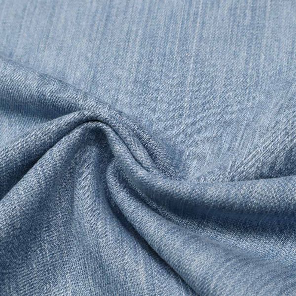 Jeansstoff / Denim gewaschen - hellblau