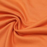 Sweatshirt Stoff uni - orange Extra breit !